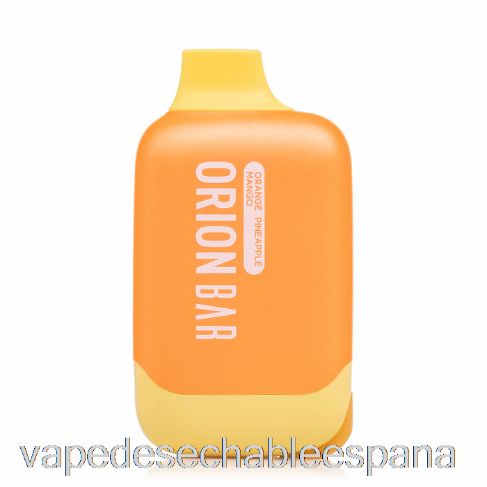 Vape España Lost Vape Orion Bar Young P15 6000 Desechable Naranja Piña Mango